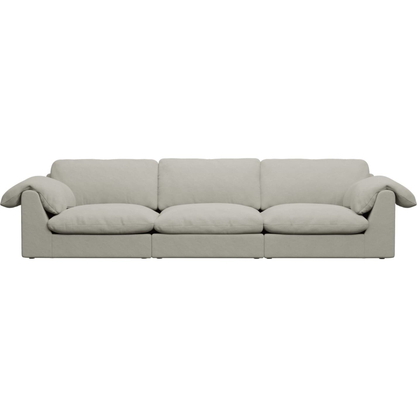 Ludlow California Ivory Sofa - 3 Seater color California Ivory