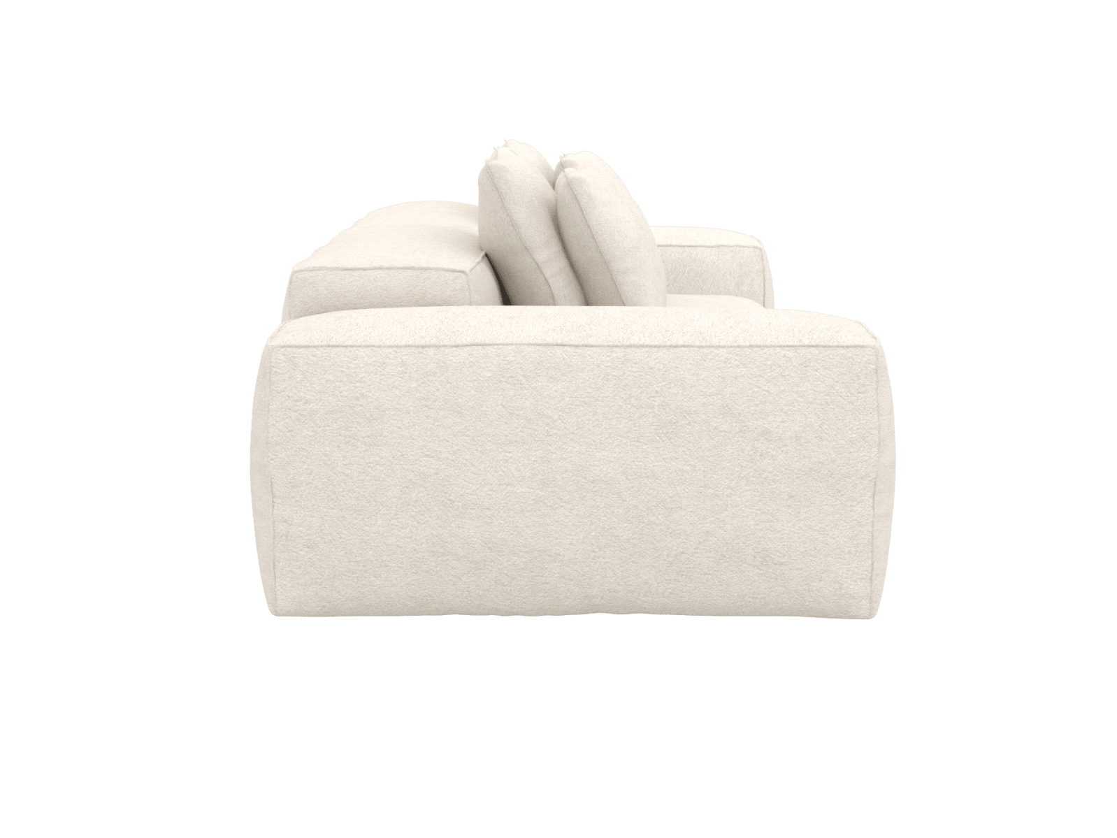 Riley Noa Fog 2 Seater Modular Sofa color Noa Fog