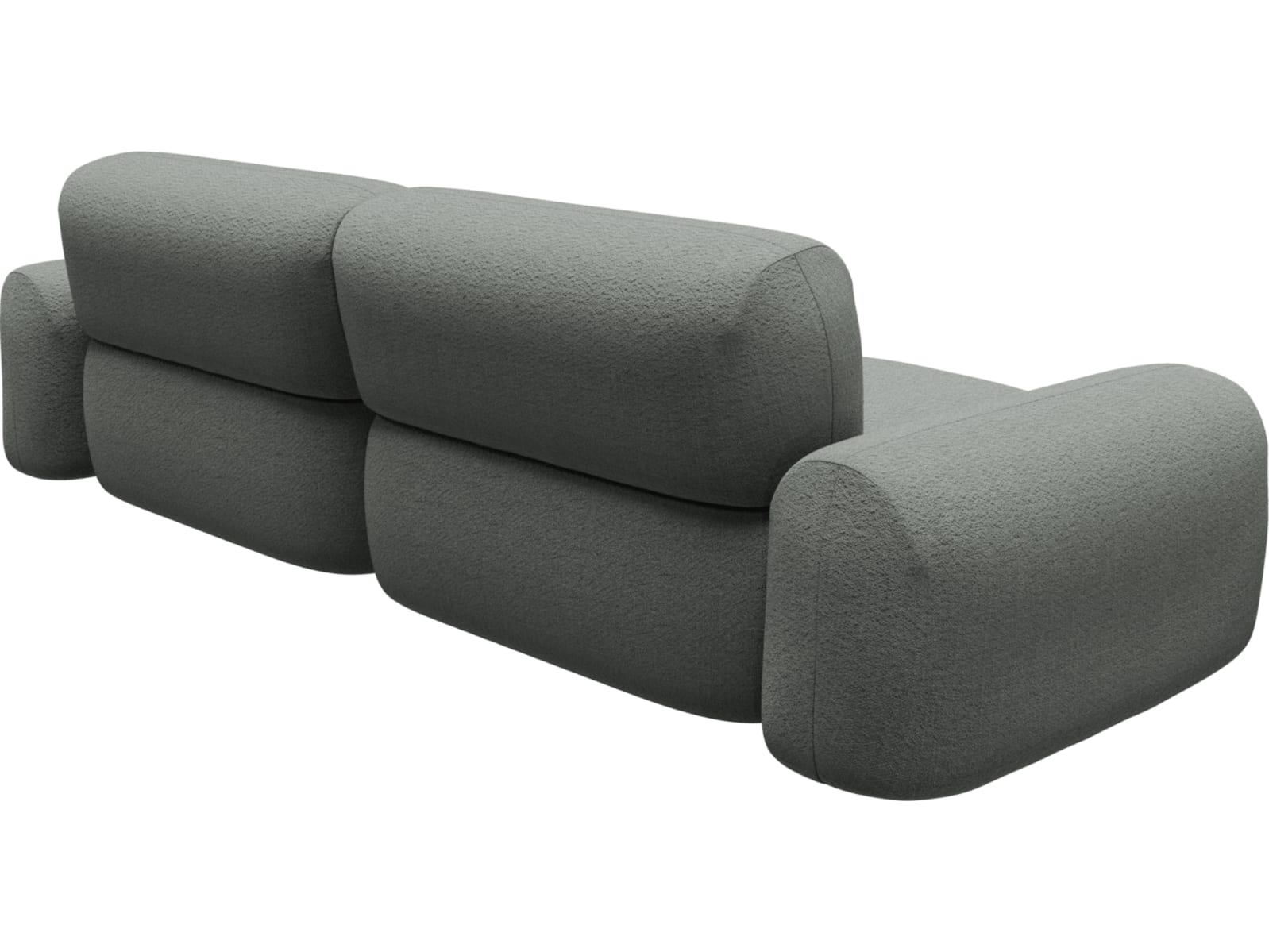 Beckett Tribute Storm Modular Sofa - 2 Seater color Tribute Storm