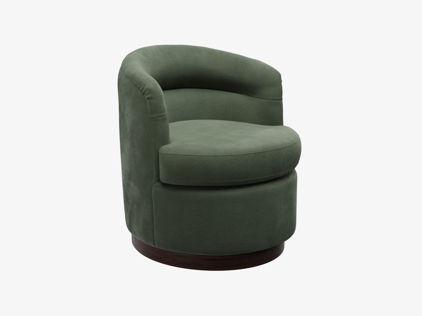 Penelope Swivel Chair Muse Forest color Muse Forest