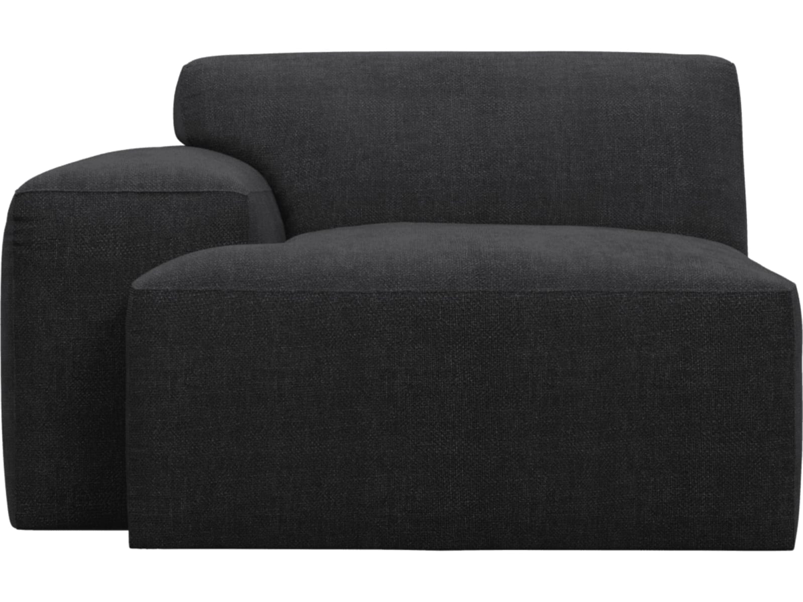 Copenhagen Plaza Flint Grey Left Arm Facing Sofa Module color Plaza Flint Grey
