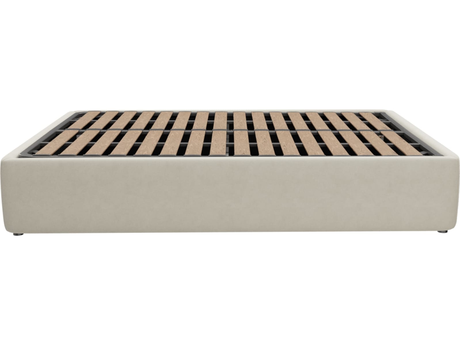 Leo Gas Lift Bed Base Muse Flax color Muse Flax