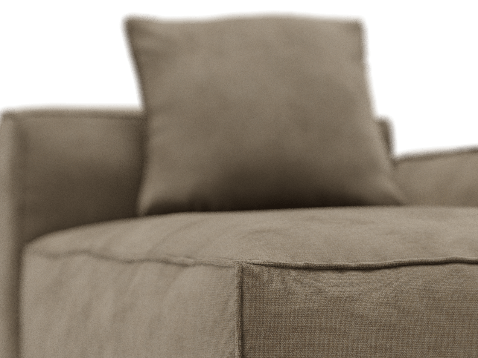 Riley Apt Tribute Walnut Chaise Right Arm Facing Sofa Module color Tribute Walnut