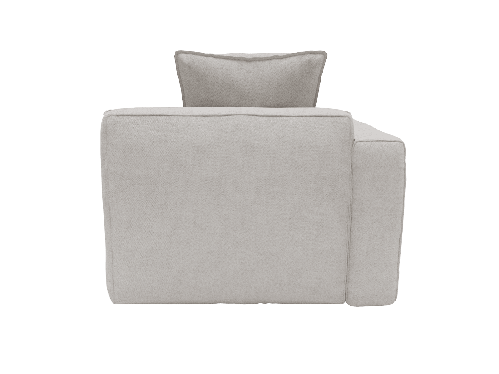 Riley Apt Avon Mineral Left Arm Facing Chair Module color Avon Mineral