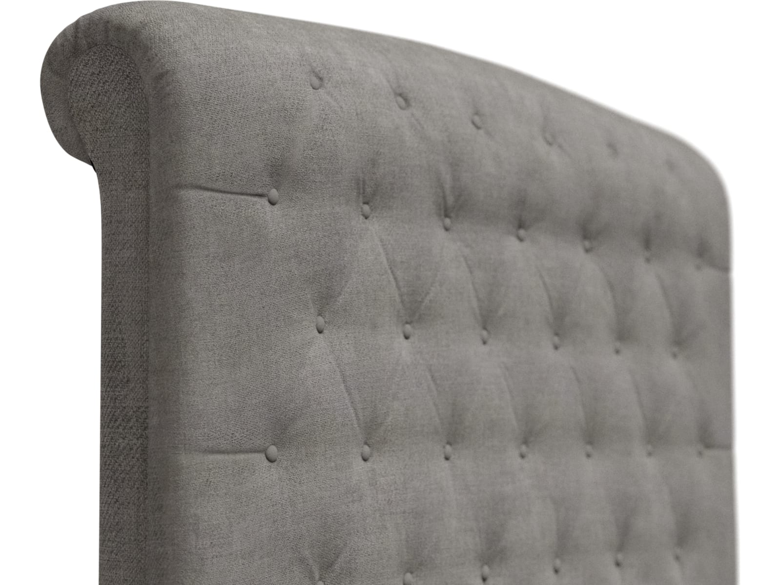 Pierre Bedhead Isla Soft Grey color Isla Soft Grey