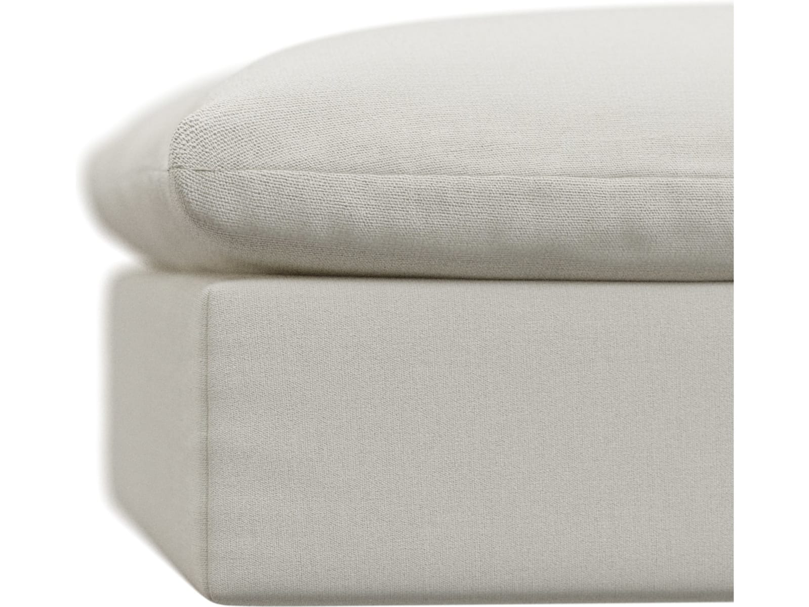 Willow Tribute Shell Ottoman color Tribute Shell