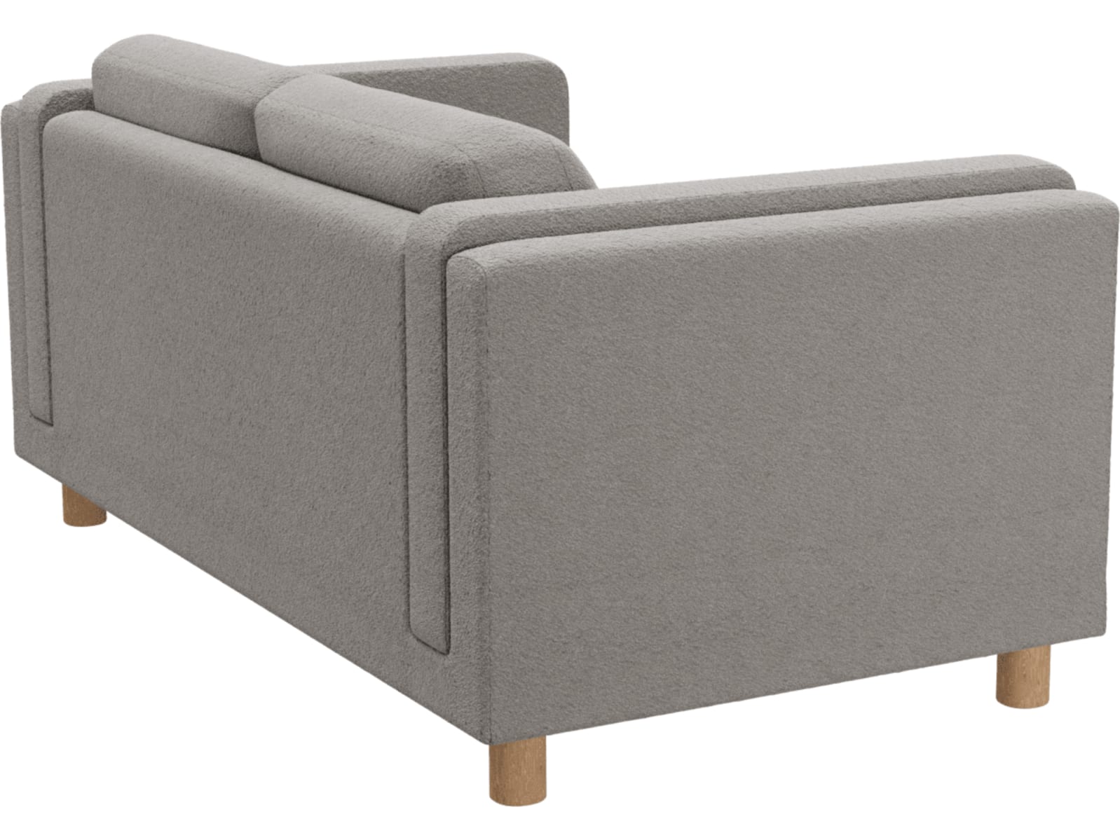Hayes Boucle Pumice Sofa - 2 Seater color Boucle Pumice