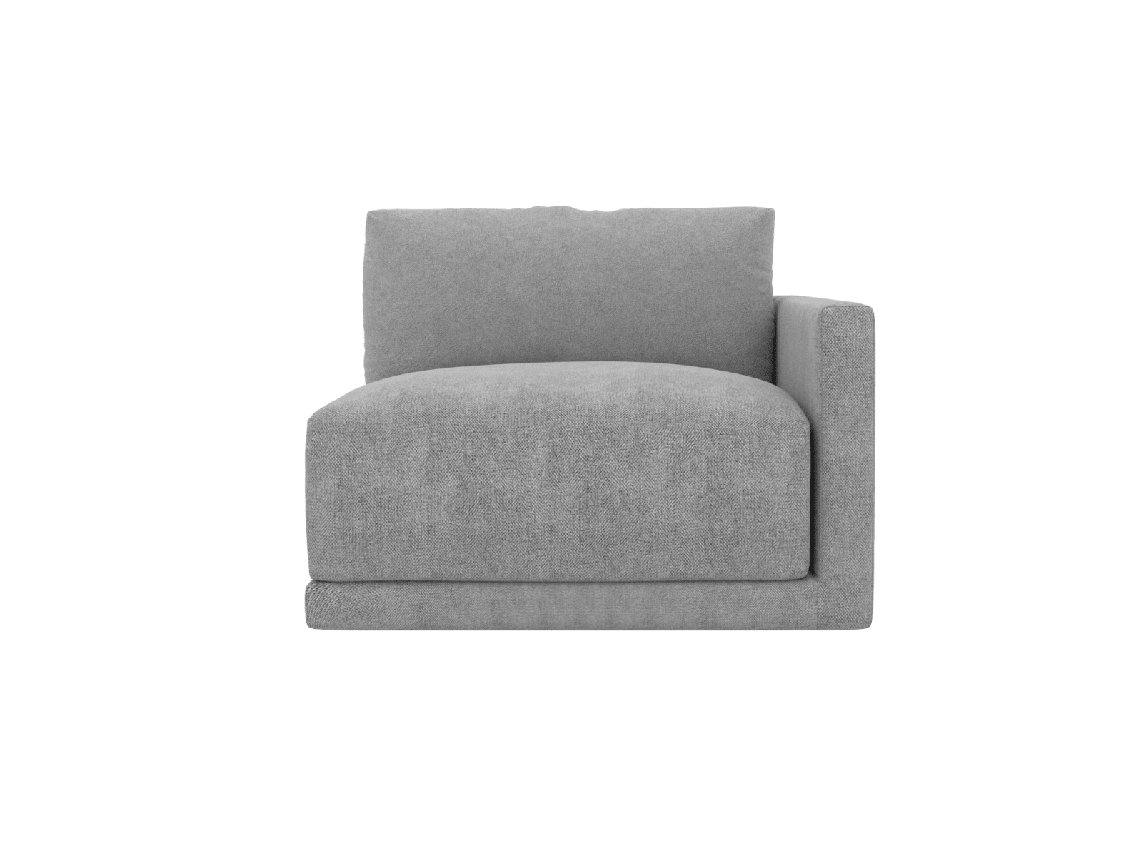 Haven California Slate Right Arm Facing Sofa Module color California Slate