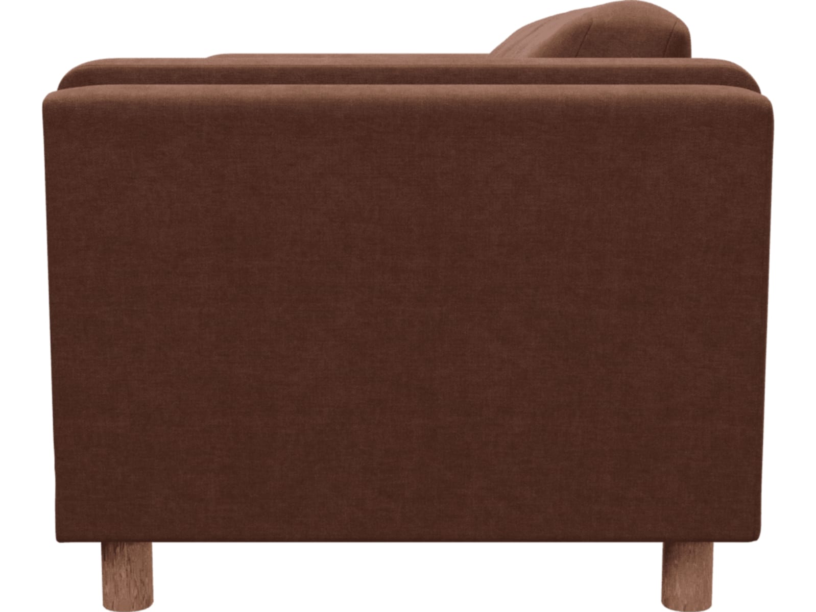 Hayes Muse Rust Sofa - 2 Seater color Muse Rust