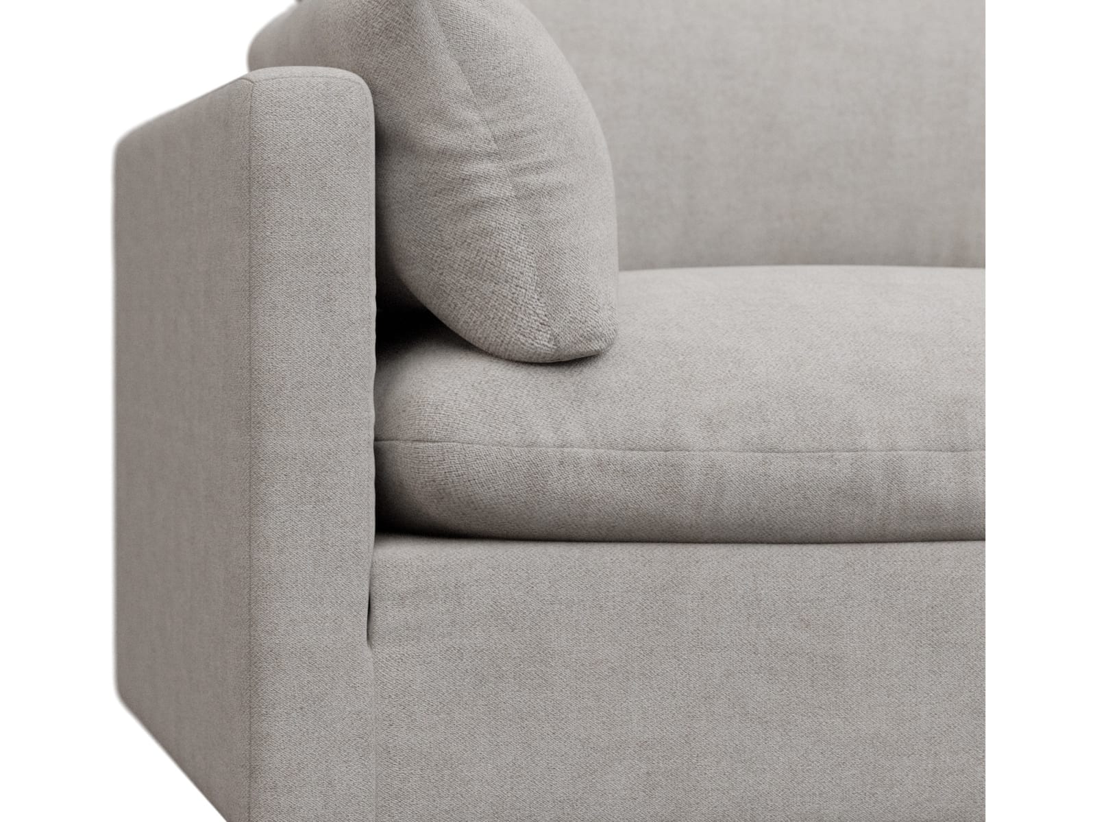 Willow Avon Mineral Modular Sofa - 6 Seater RAF Terminal color Avon Mineral