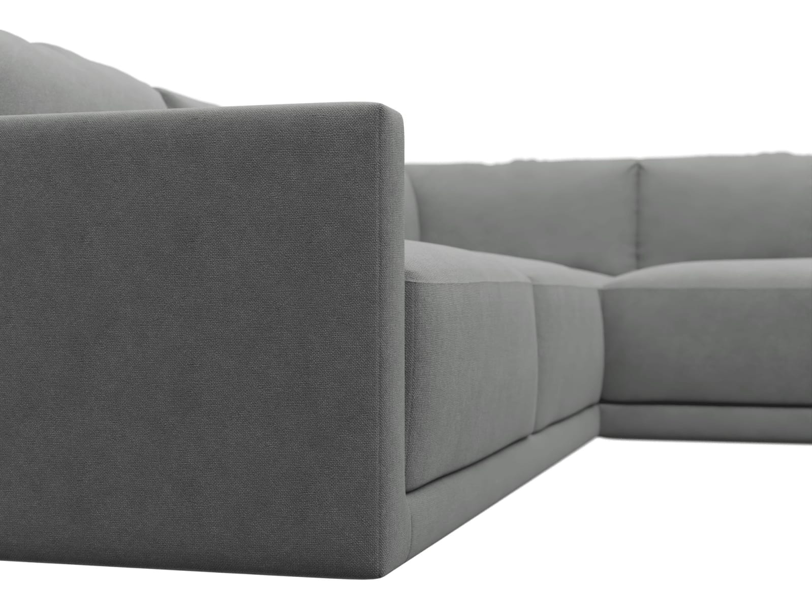 Haven Maya Flint Modular Sofa - 7 Seater color Maya Flint