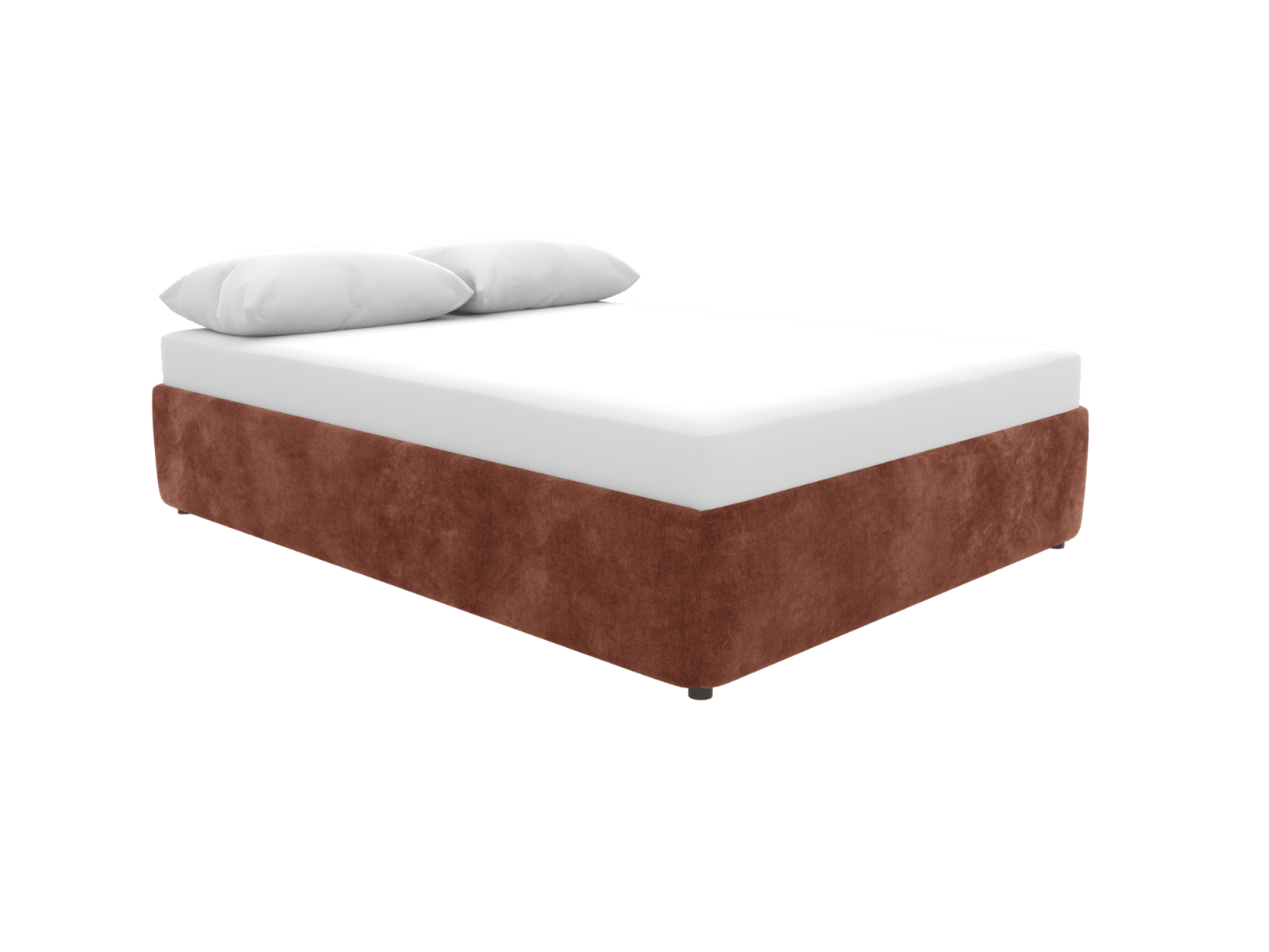 Leo Bed Base Muse Rust Double color Muse Rust