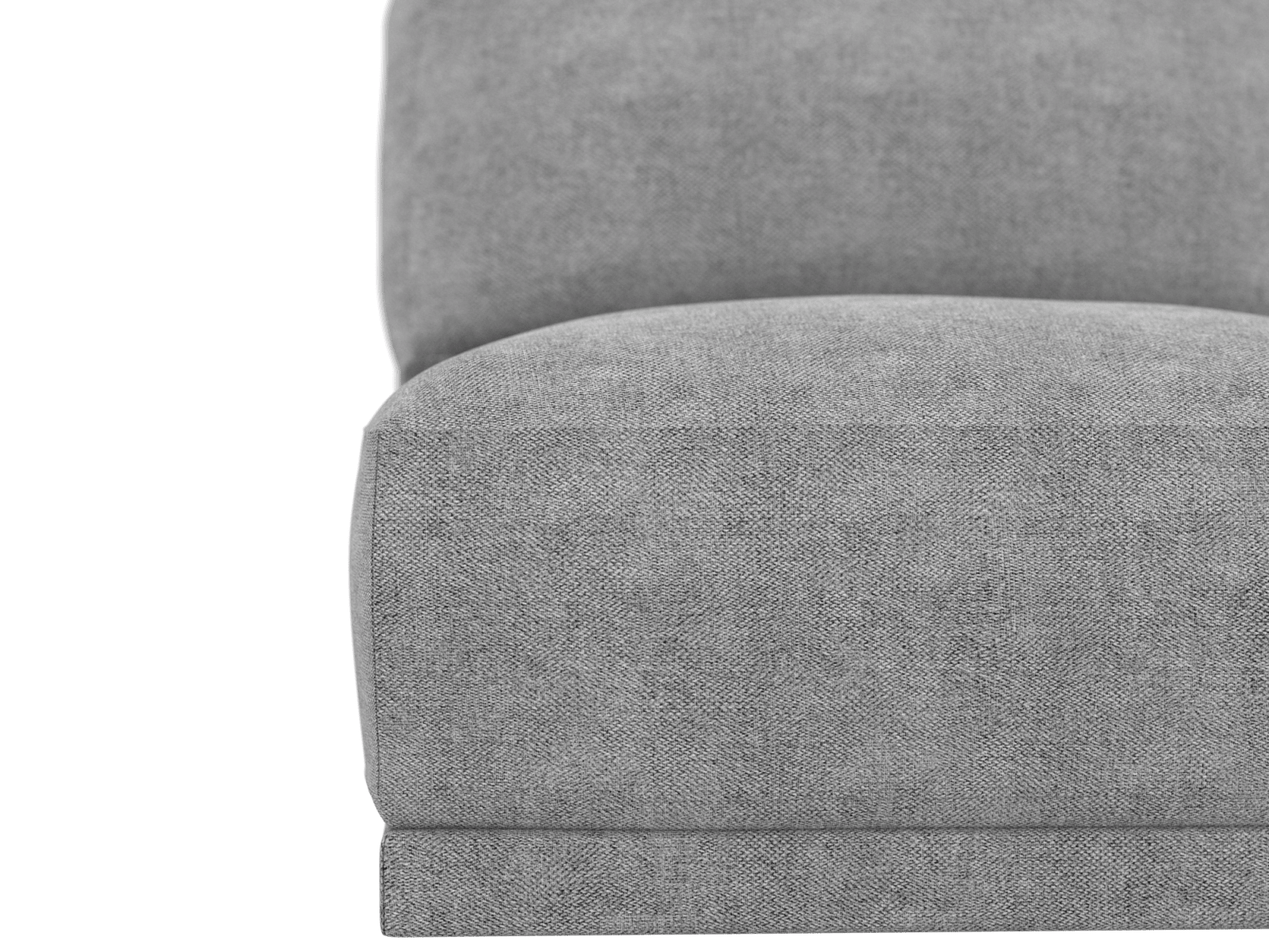 Emily Armless Chair Module California Slate color California Slate