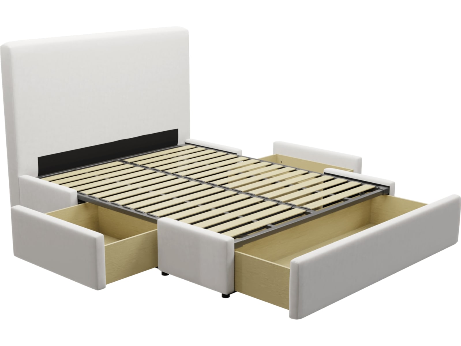 Aria Drawer Bed Muse Frost color Muse Frost