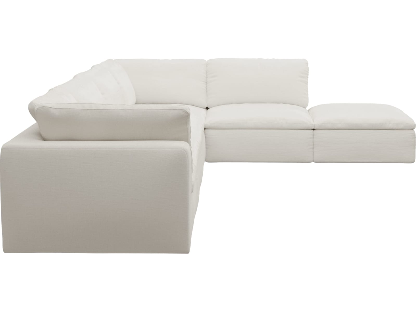 Cloud Deep Tribute Ice Modular Sofa - 6 Piece color Tribute Ice