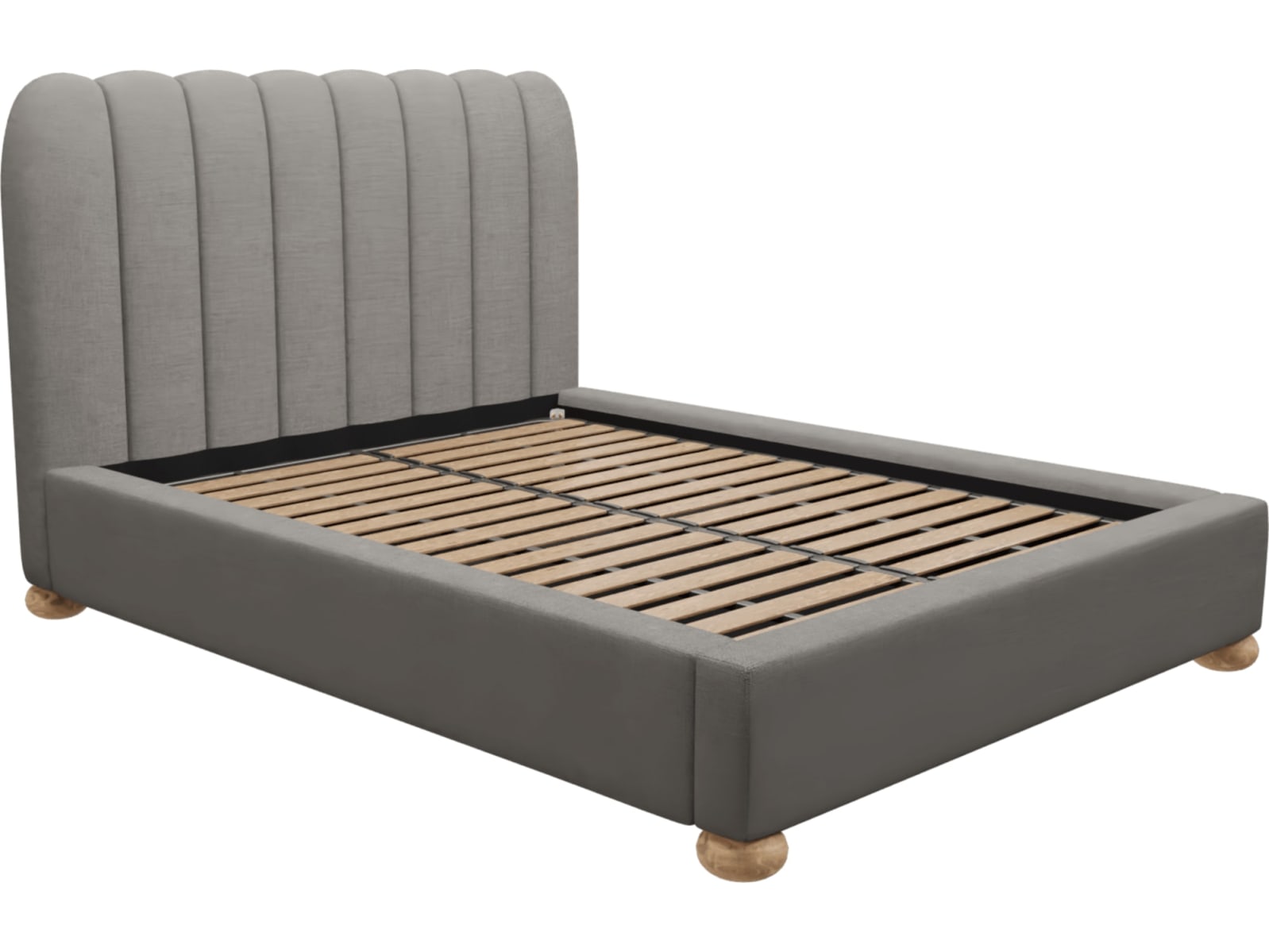 Maeve Bed Isla Soft Grey color Isla Soft Grey