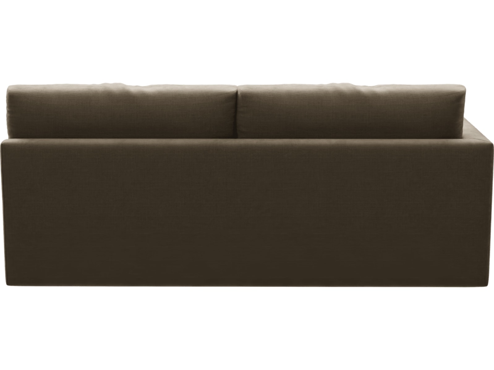 Haven Tribute Walnut Left Arm Facing 3 Seater Sofa Module color Tribute Walnut