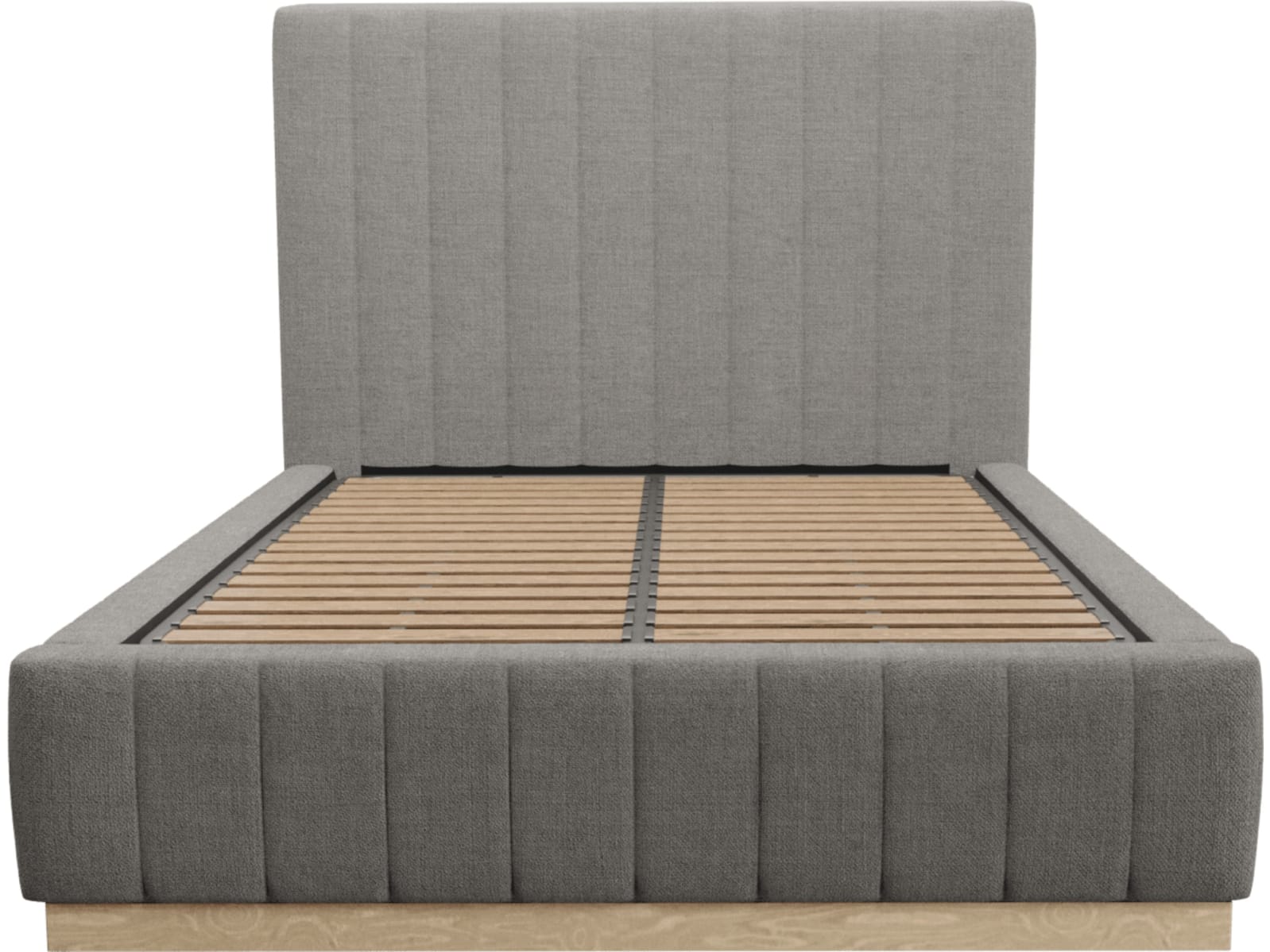Brentwood Gas Lift Bed Isla Soft Grey color Isla Soft Grey
