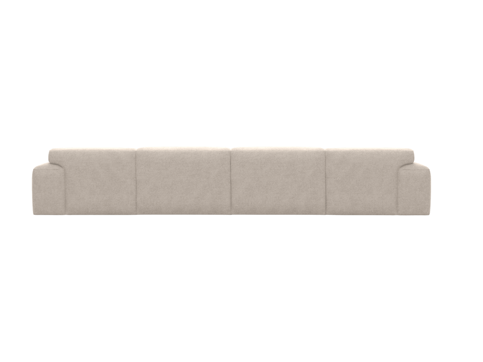 Copenhagen Noa Desert Chaise Sofa - 5 Seater U Shaped Modular color Noa Desert