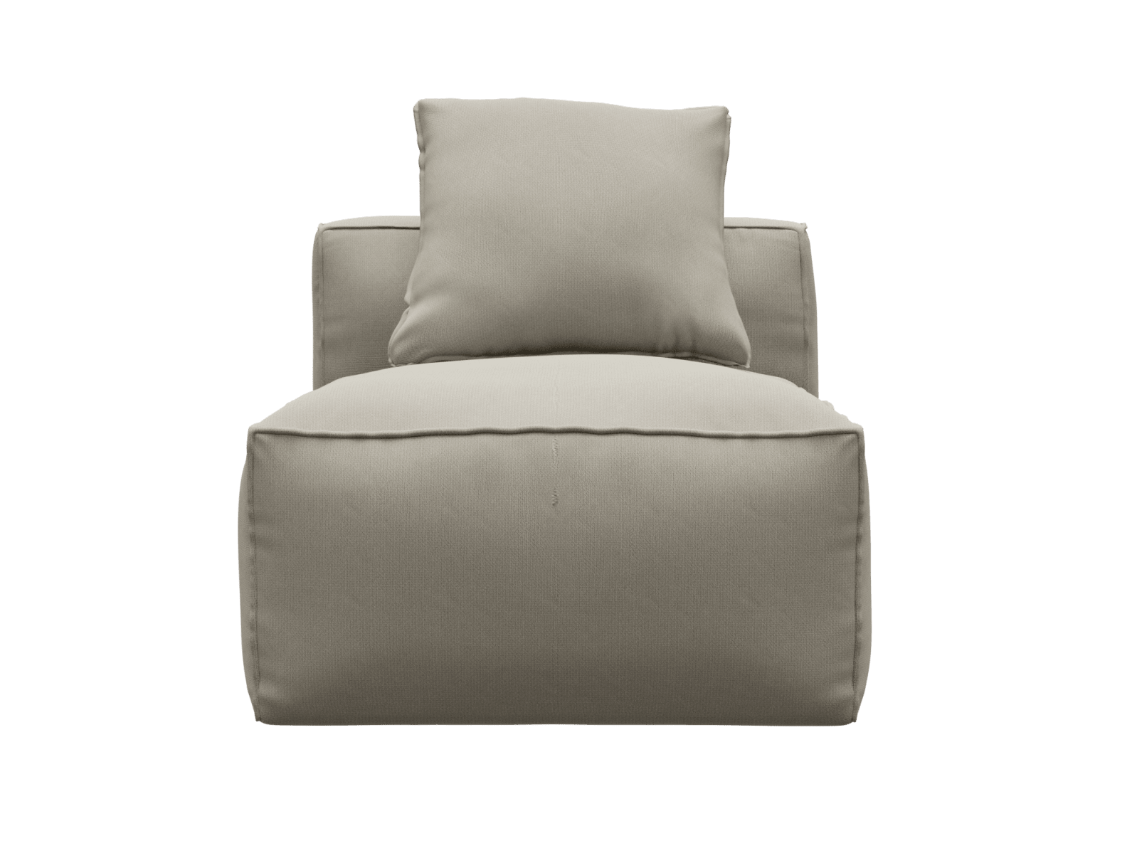 Riley Apt Plaza Natural Slip Cover color Plaza Natural