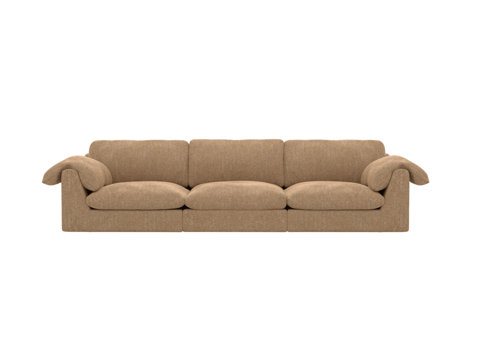 Ludlow Avon Honey Sofa - 3 Seater color Avon Honey