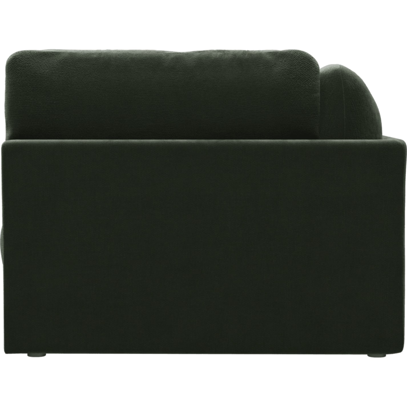 Finley Muse Forest Left Arm Facing Sofa Chair Module color Muse Forest