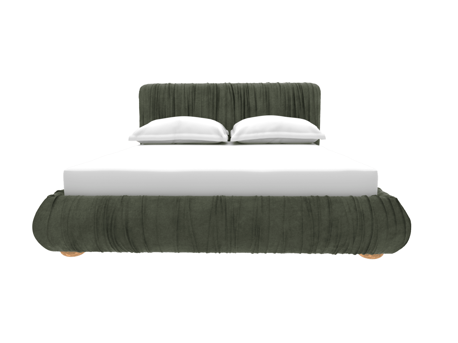 Gracie Bed Frame Muse Forest color Muse Forest