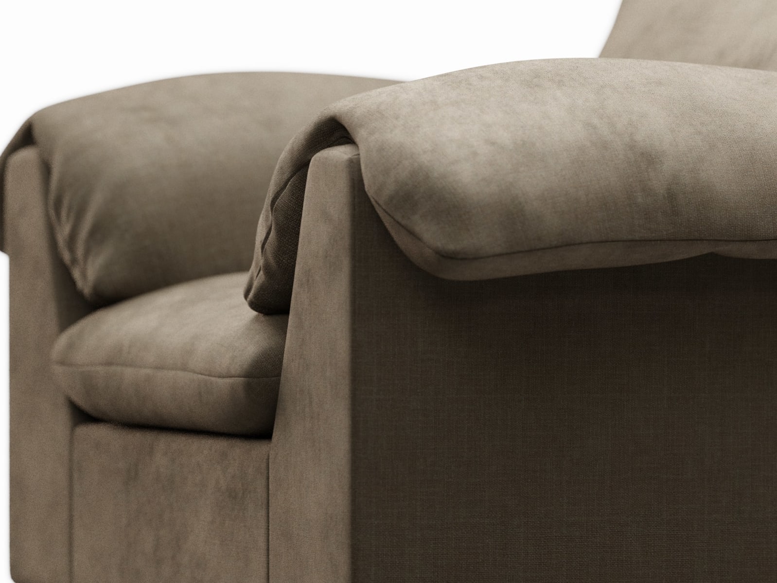 Ludlow Tribute Walnut Armchair color Tribute Walnut