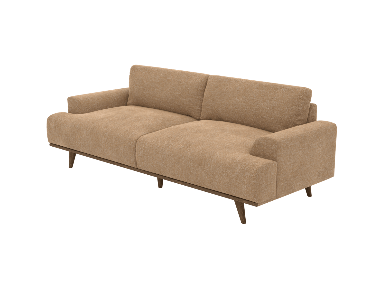 Dane Avon Honey Sofa - 3 Seater color Avon Honey