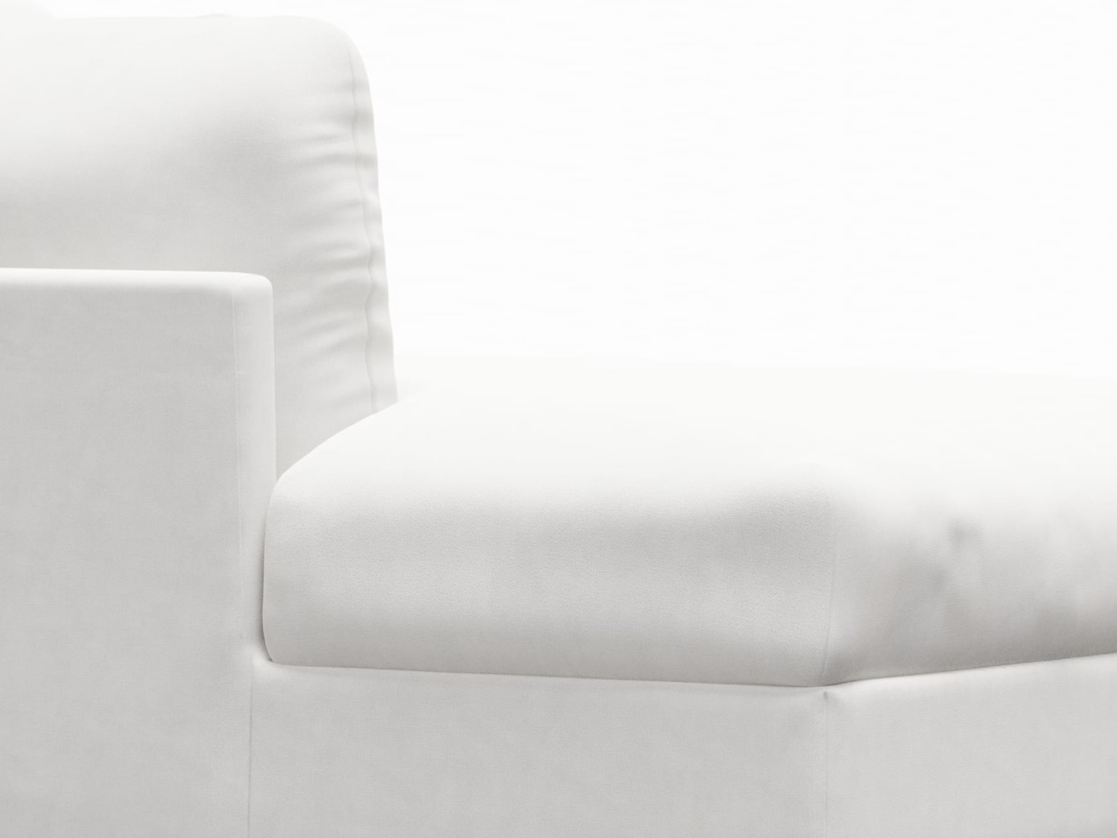 Finley Muse Frost Left Arm Facing Chaise Module color Muse Frost