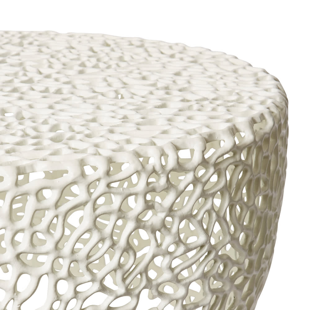 Ishaan Coffee Table White color White