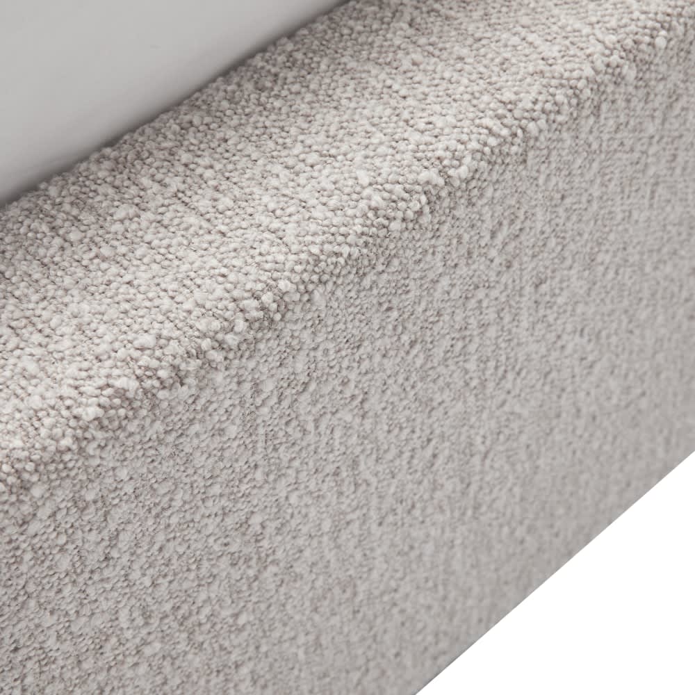 Maeve Boucle Fashion Bed Pumice - King Single color Pumice
