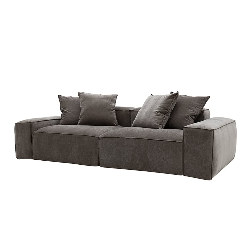 Riley Muse Mink Modular Sofa - 2 Seater color Muse Mink