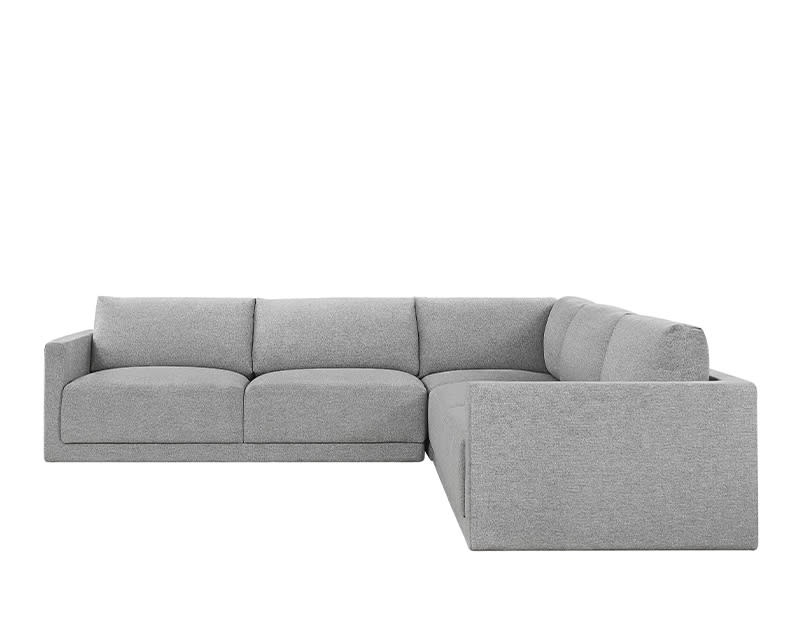 Haven California Slate Modular Sofa - 7 Seater color California Slate