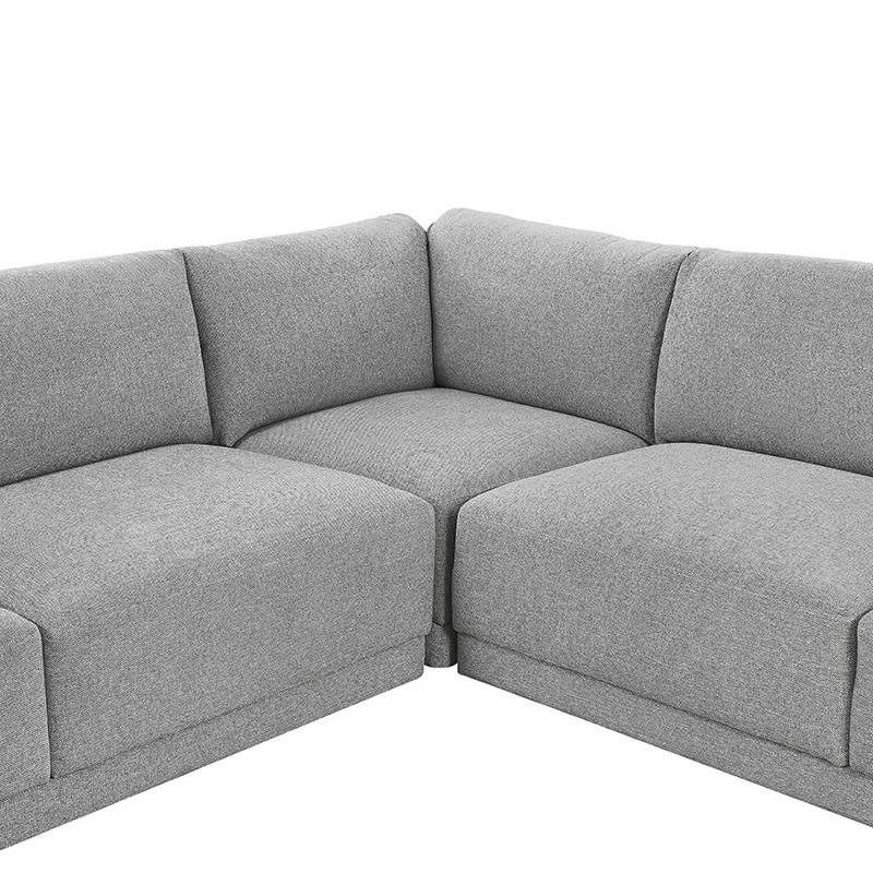 Haven California Slate Modular Sofa - 7 Seater color California Slate