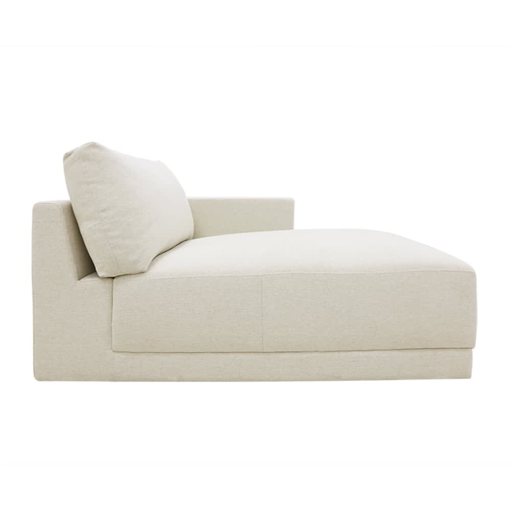 Haven Apt California Ivory Right Arm Facing Chaise Module color Ivory