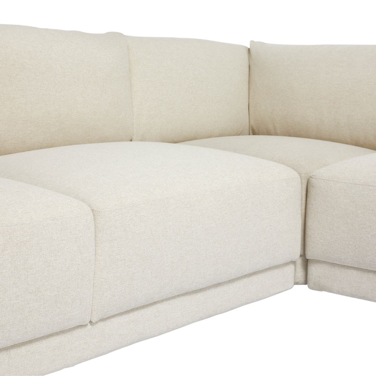 Haven California Ivory Modular Sofa - 7 Seater color California Ivory