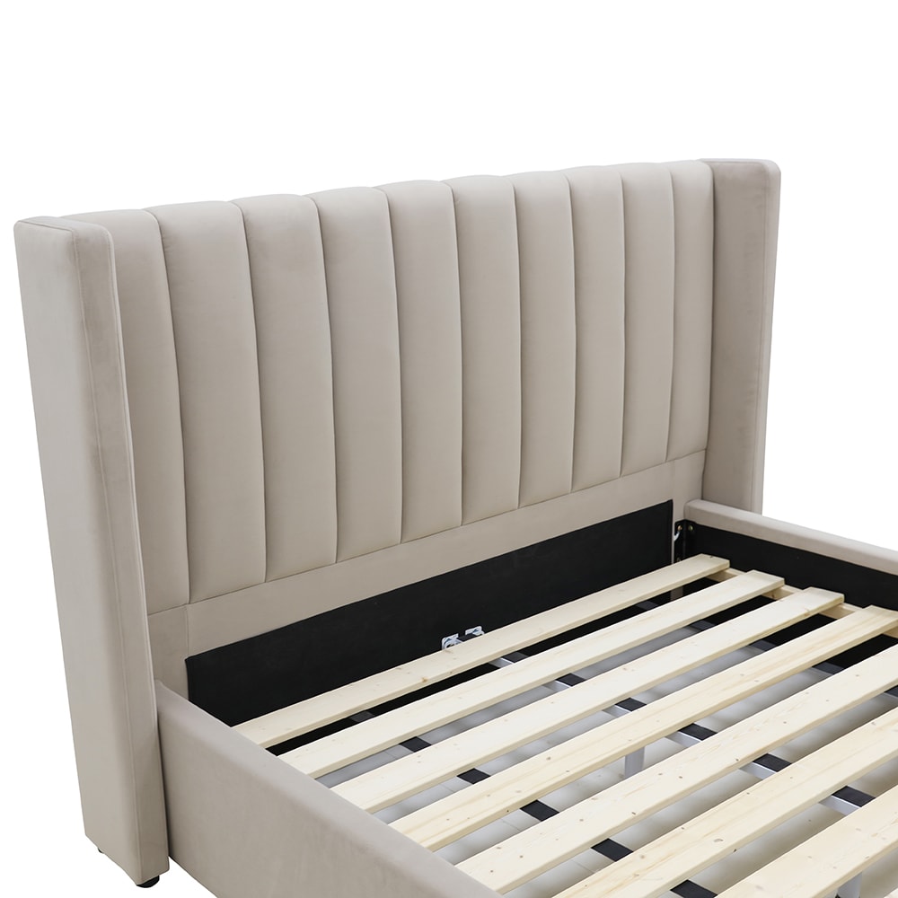 Isabella Bed Alles Angora color Alles Angora