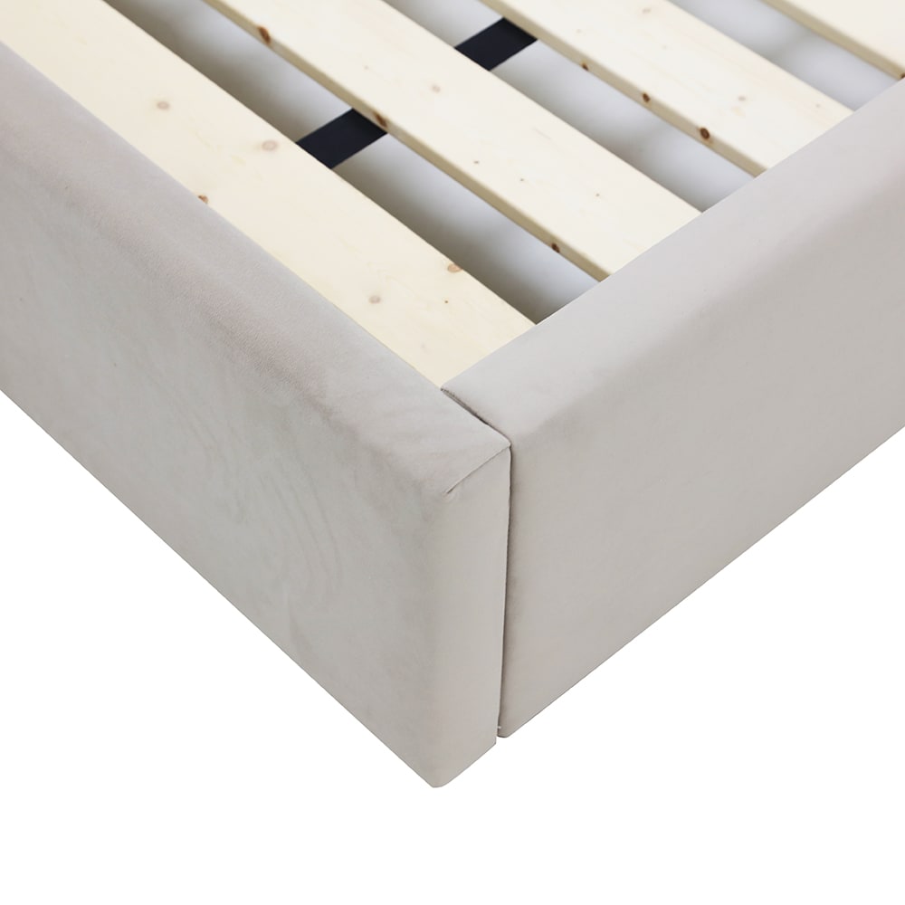 Isabella Bed Alles Angora color Alles Angora