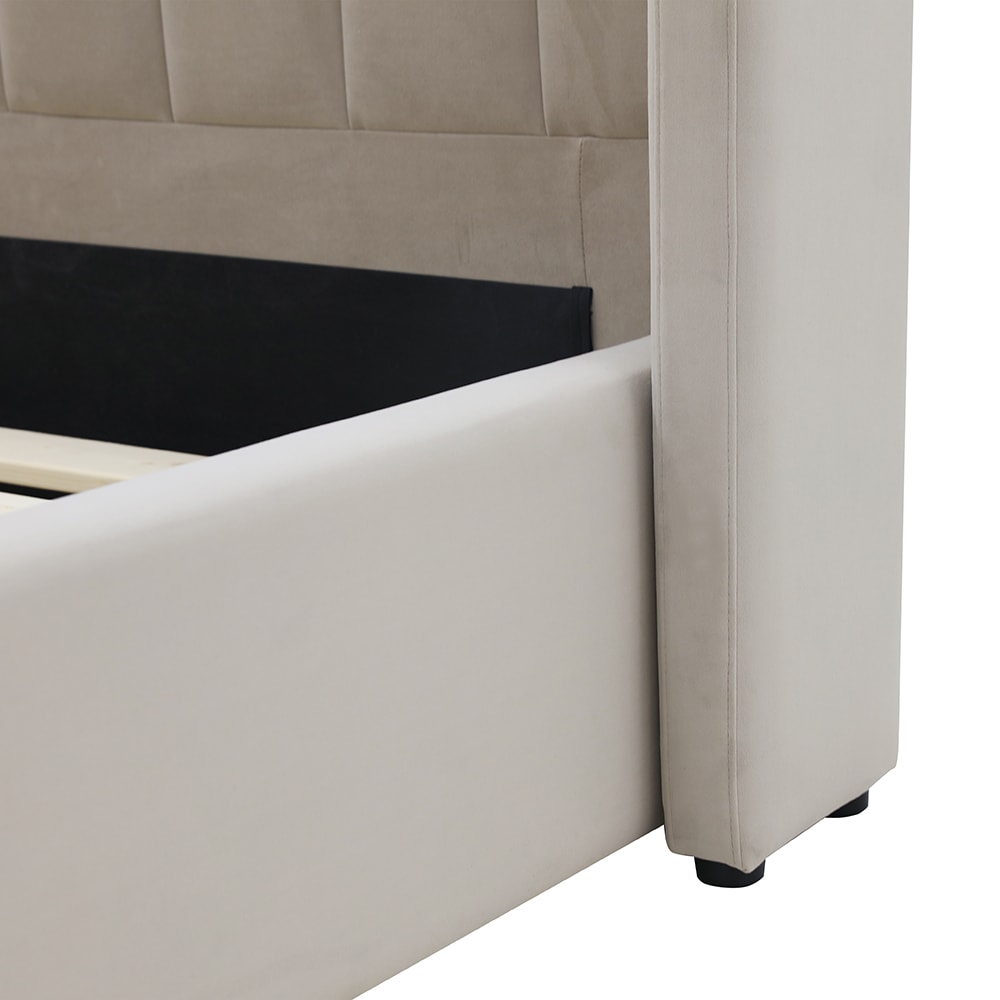 Isabella Bed Alles Angora color Alles Angora