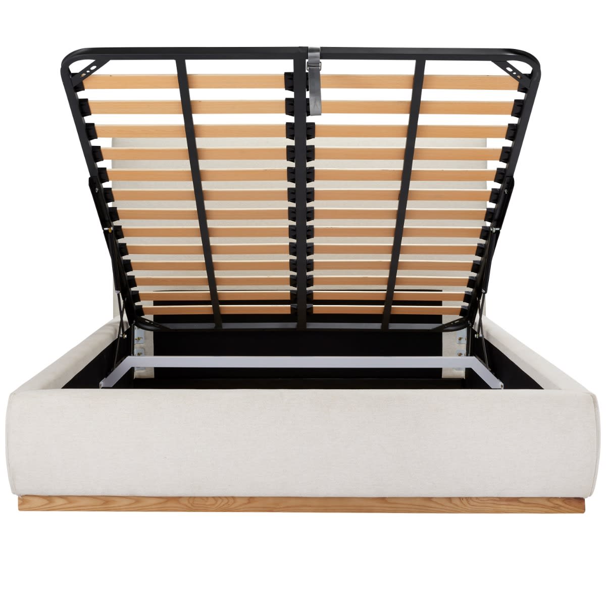 Haven Gas Lift Bed California Ivory Double color California Ivory
