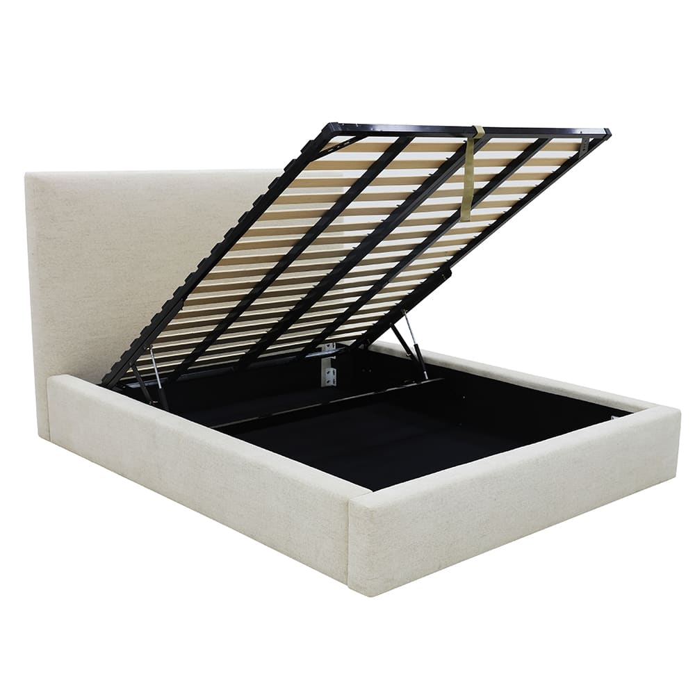 Felix Gas Lift Bed Avon Mineral color Avon Mineral