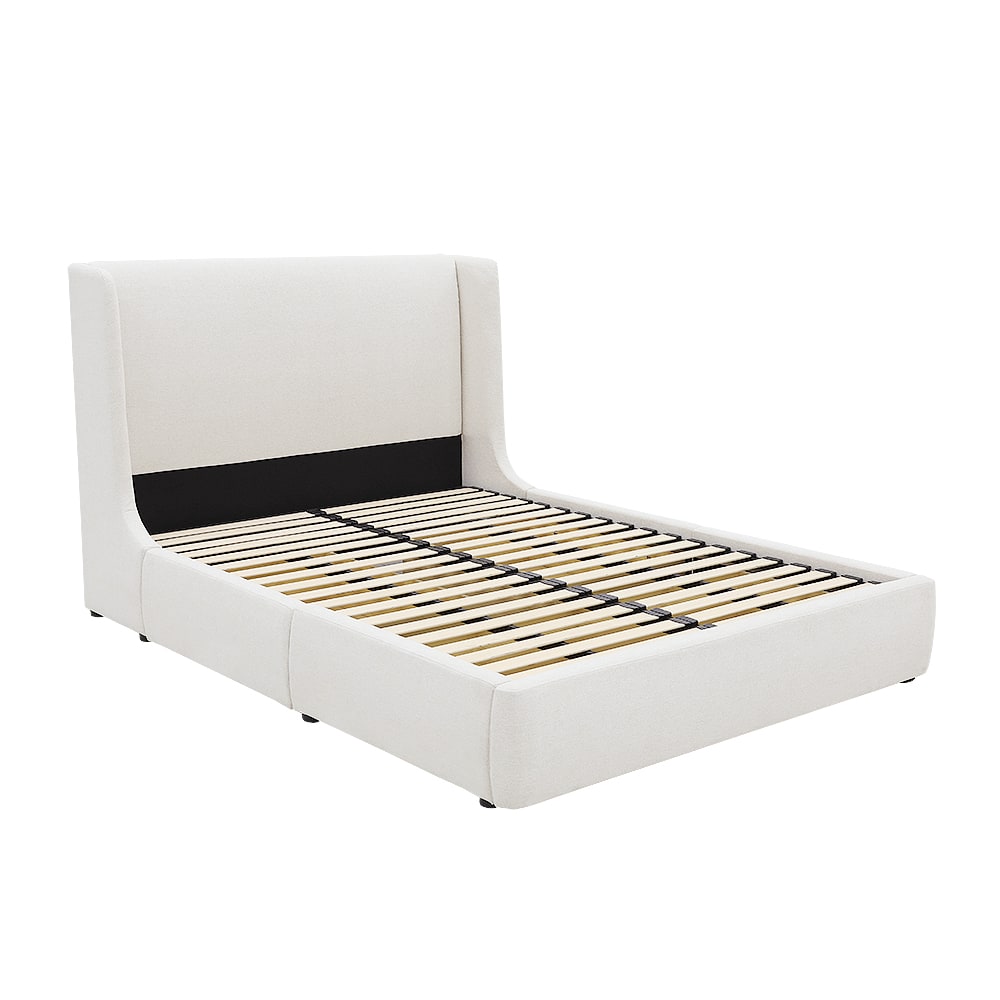 Lucy Drawer Bed California Ivory - Queen color California Ivory