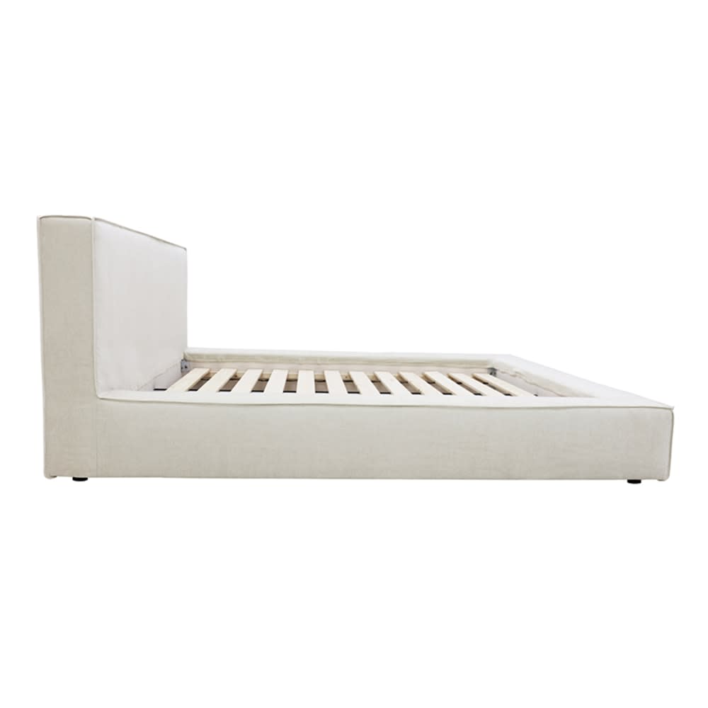 Riley Muse Flax King Bed Frame color Muse Flax