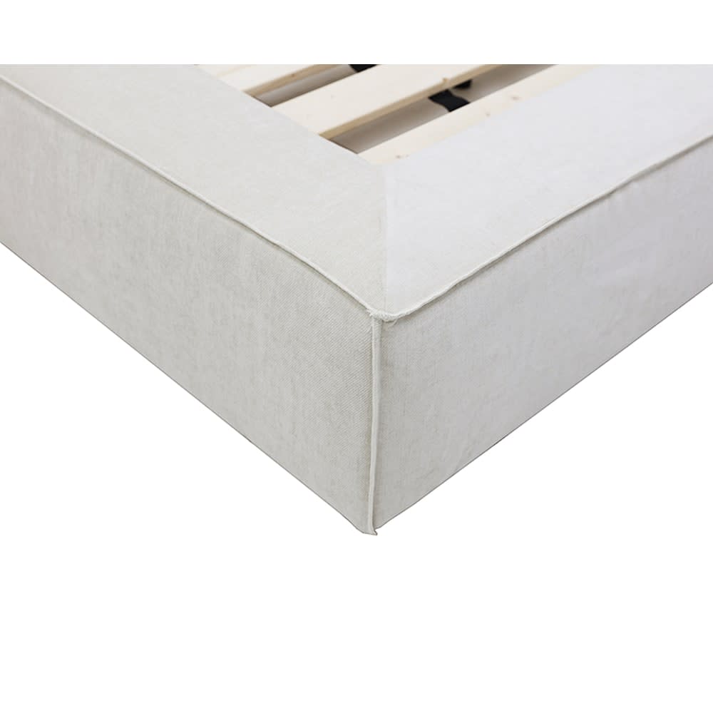 Riley Muse Flax King Bed Frame color Muse Flax