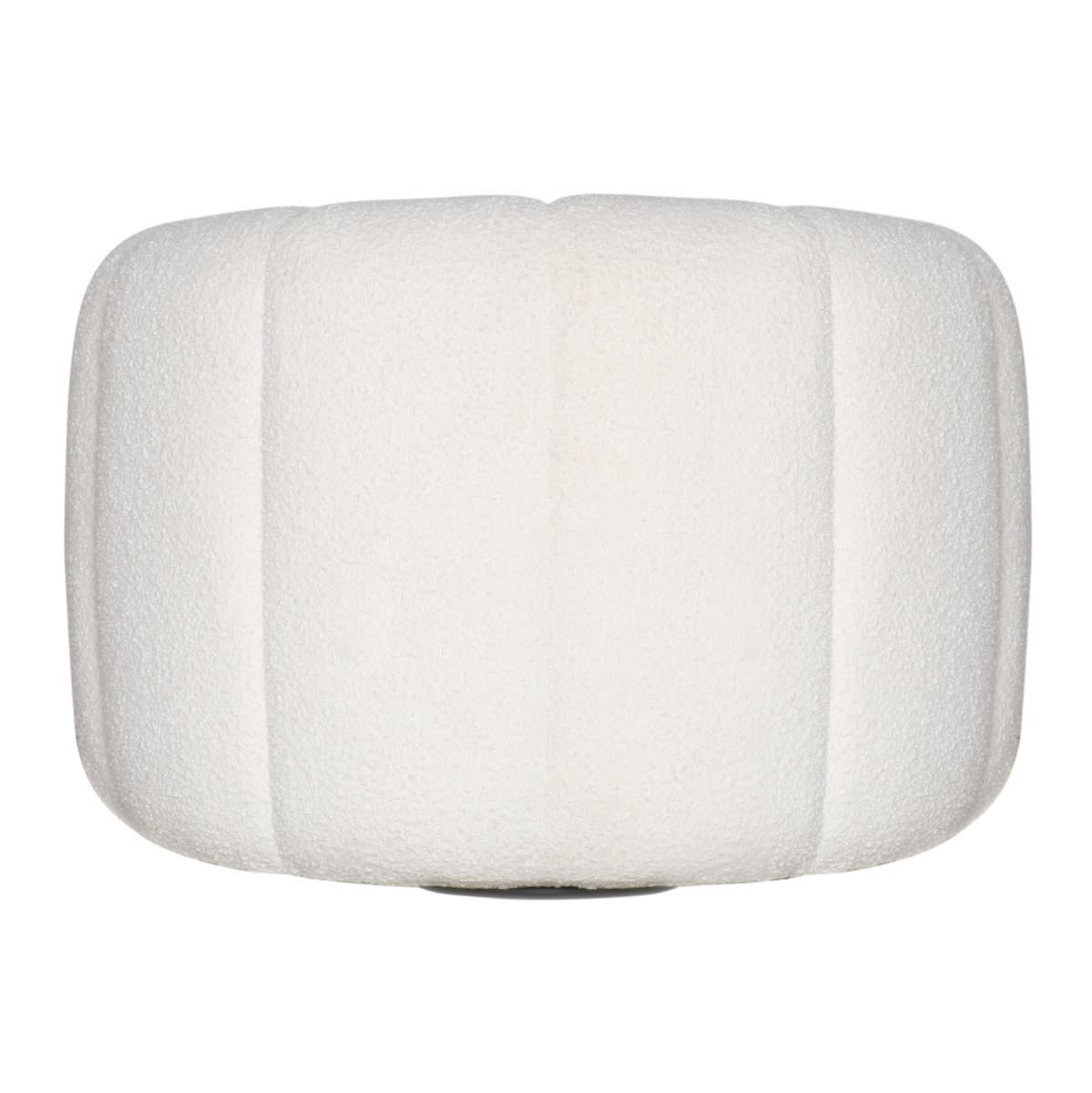 Newry Swivel Chair Boucle Ivory color Boucle Ivory