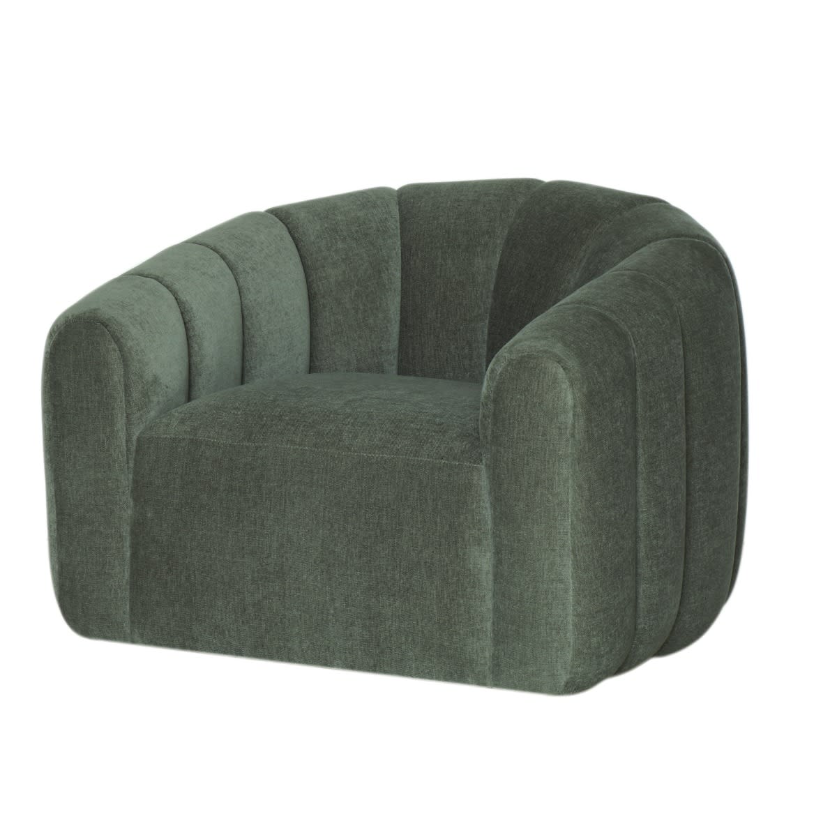 Newry Swivel Chair Muse Green Tea color Muse Green Tea