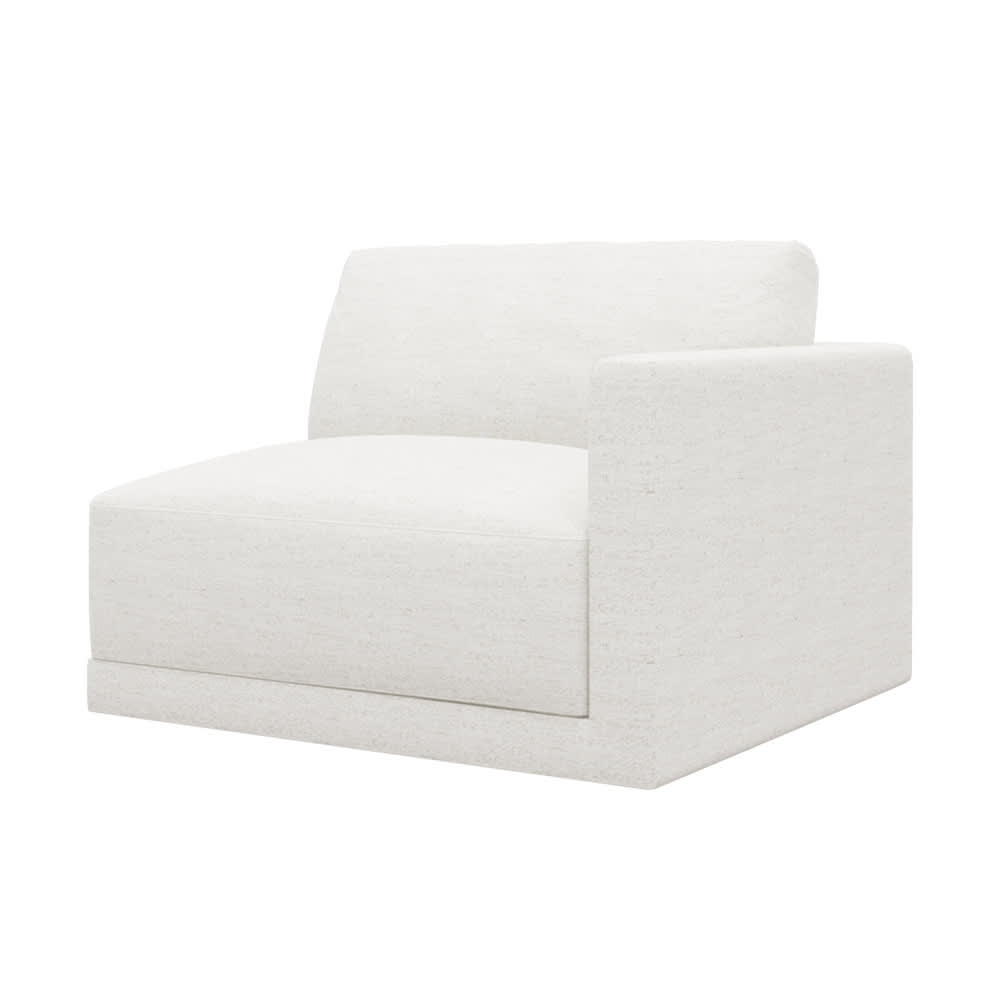 Haven Avon Mineral Right Arm Facing Chair Module color Avon Mineral