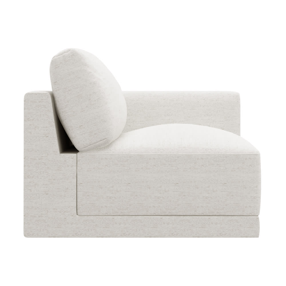 Haven Avon Mineral Right Arm Facing Chair Module color Avon Mineral