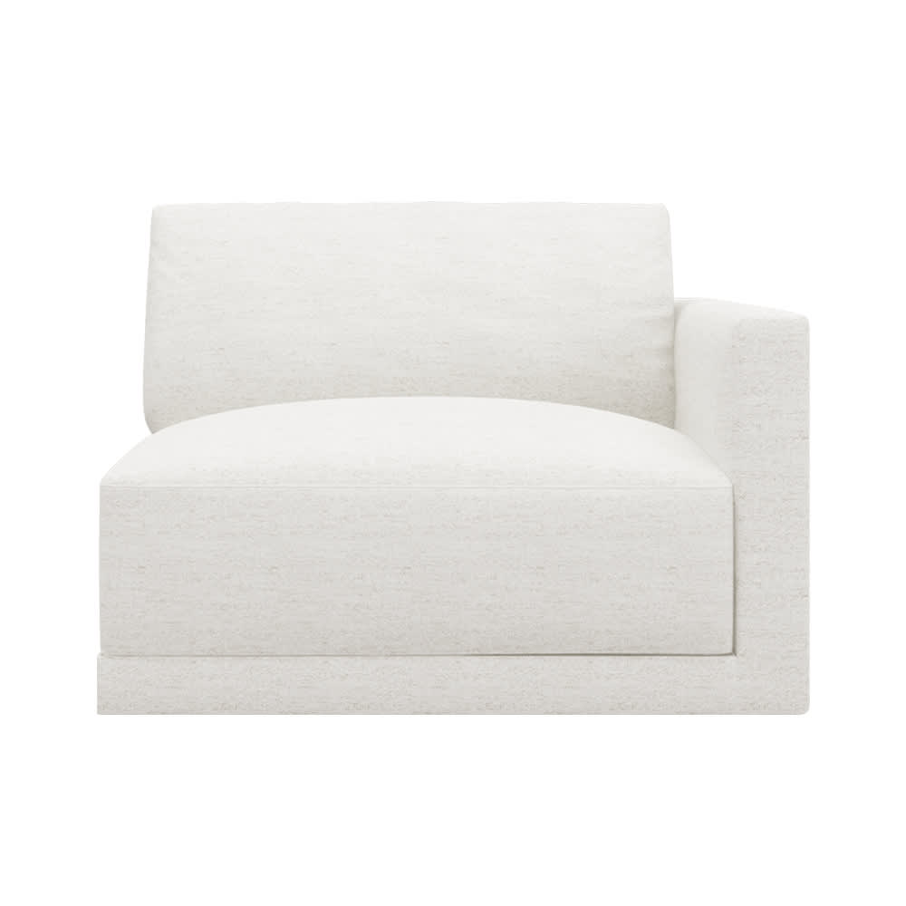 Haven Avon Mineral Right Arm Facing Chair Module color Avon Mineral